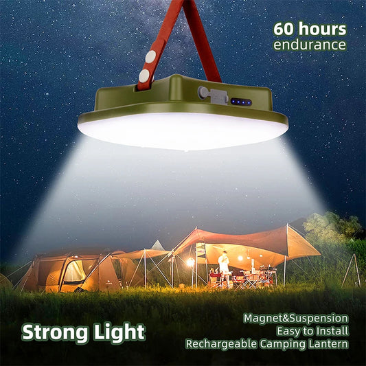 MOSLIGHTING Rechargeable Camping Lights Strong Magnet Zoom Portable Torch Tent Lantern Work Maintenance Lighting Outdoors LED